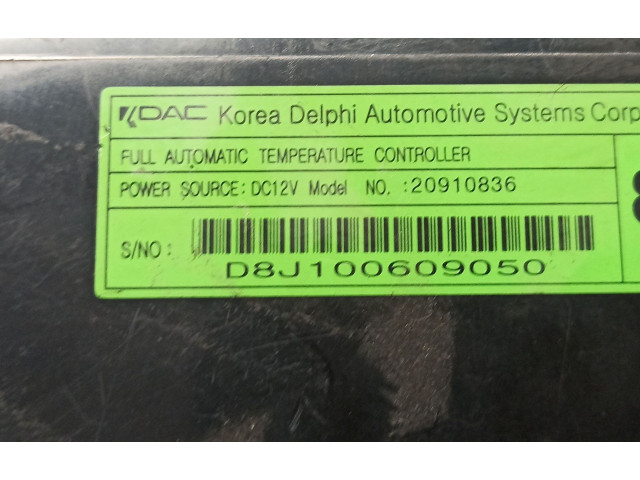 Блок управления климат-контролем 20910836, DELPHI   Chevrolet Captiva