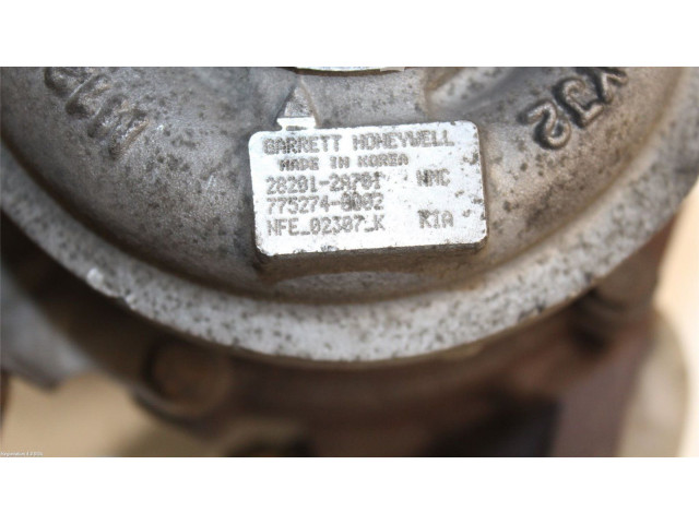  Турбина KIA Ceed  282012A701, 7752740002   для двигателя D4FB-H      