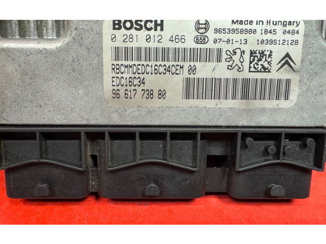 Řídící jednotka 0281012466, 9661773880 Citroen Xsara Picasso 2006