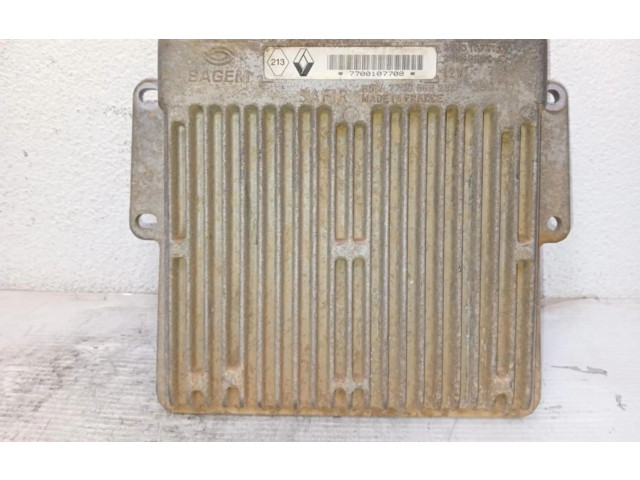 Блок управления двигателем Блок управления 7700107708   Renault Clio I