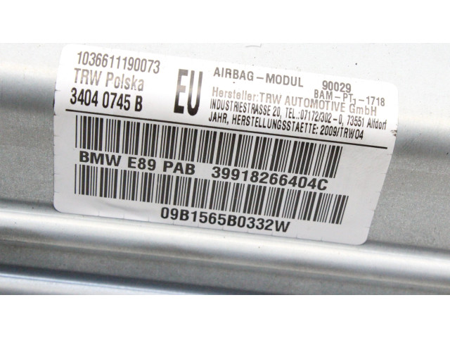 Подушка безопасности пассажира 9182664   BMW Z4 E89