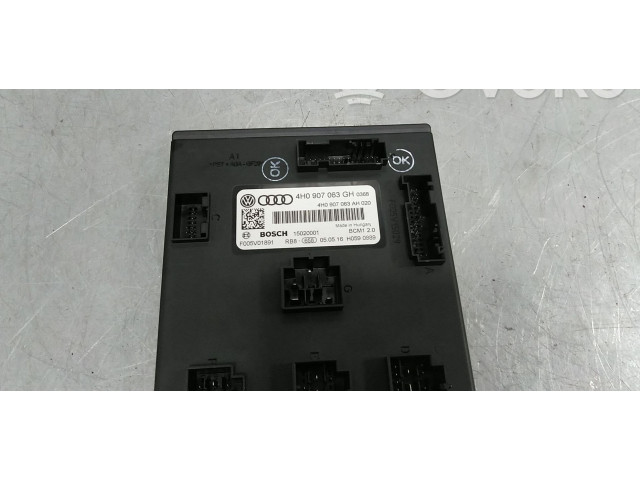 Модуль управления BSM 4H0907063GH, 4H0907063EB   Audi A6 S6 C7 4G    