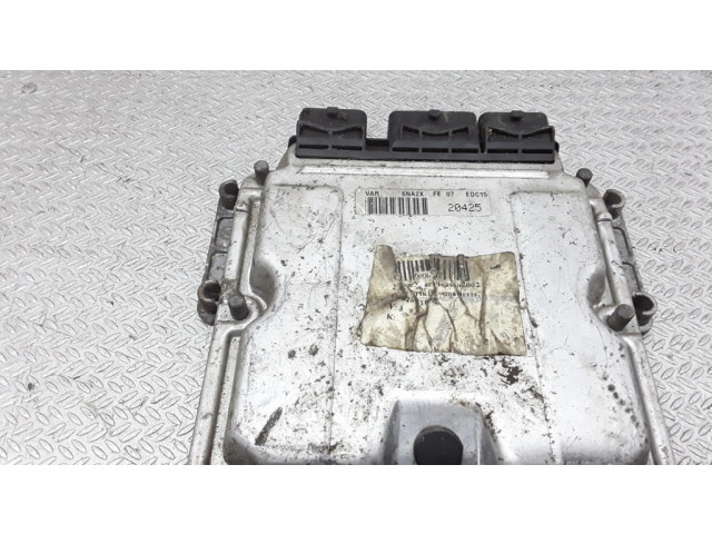 Блок управления двигателя 9642014980, 0281010595 Citroen Xsara
