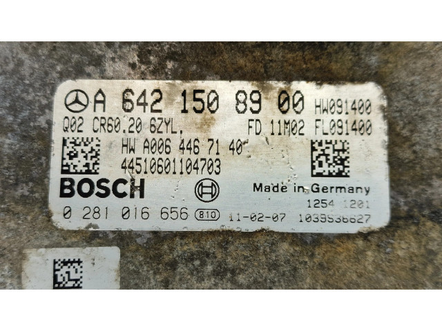 Řídící jednotka A6421508900, 0281016656 Mercedes-Benz CLS C218 X218 2012