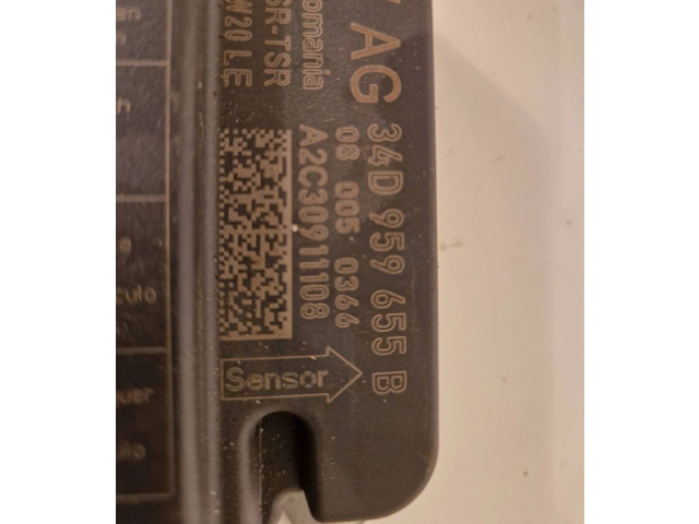 Блок подушек безопасности 34D959655B, 080050366 Skoda Rapid (NH)