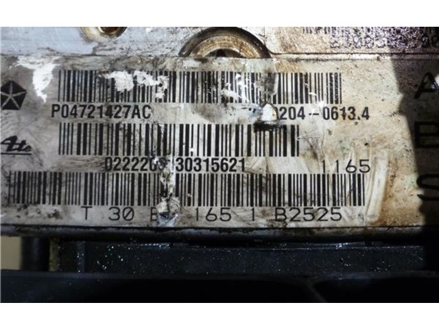 Блок управления АБС 4686226, 4686226   Chrysler Voyager