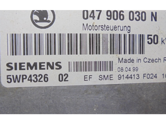 Řídící jednotka 047906030N, 047906030N Skoda Felicia I 1997