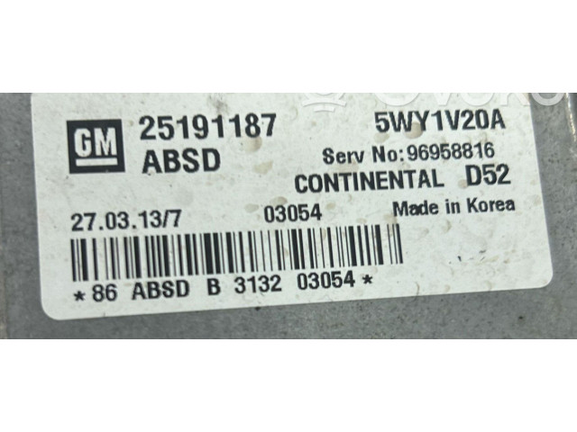 Řídící jednotka B10D1 Chevrolet Spark 2011