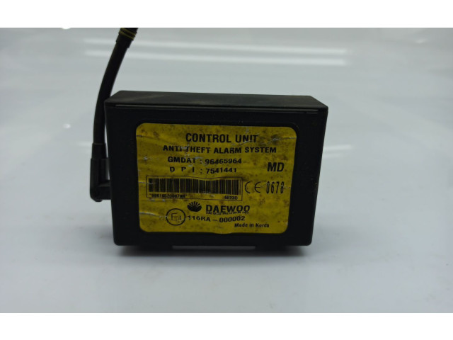 Блок управления двигателя 96465964   Chevrolet Matiz