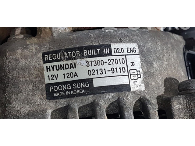 Генератор 3730027010 Hyundai Santa Fe