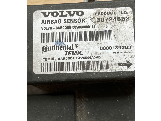 Блок подушек безопасности 30724652, 00001393B3   Volvo V50
