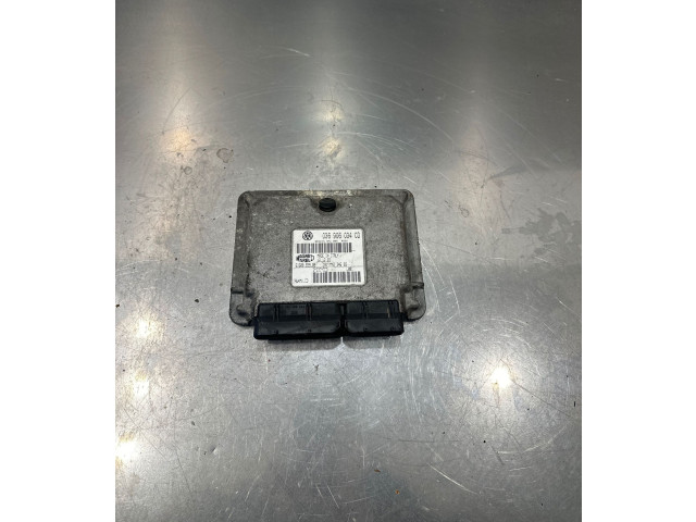 Блок управления двигателем Блок управления 036906034CD, 6160065908   Skoda Fabia Mk1 (6Y)