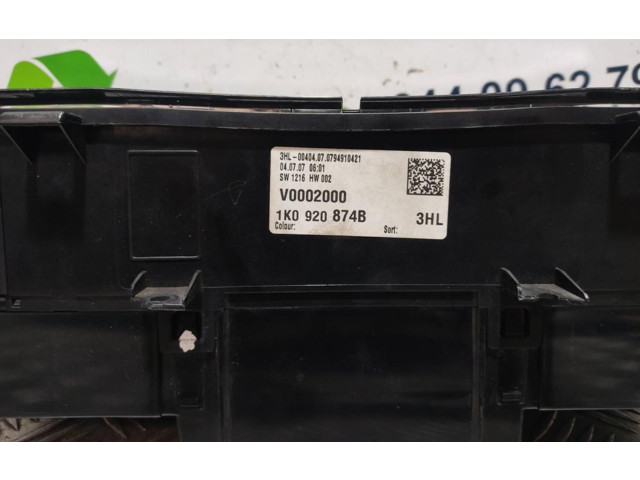 Панель приборов 1K0920874B   Volkswagen Jetta V       