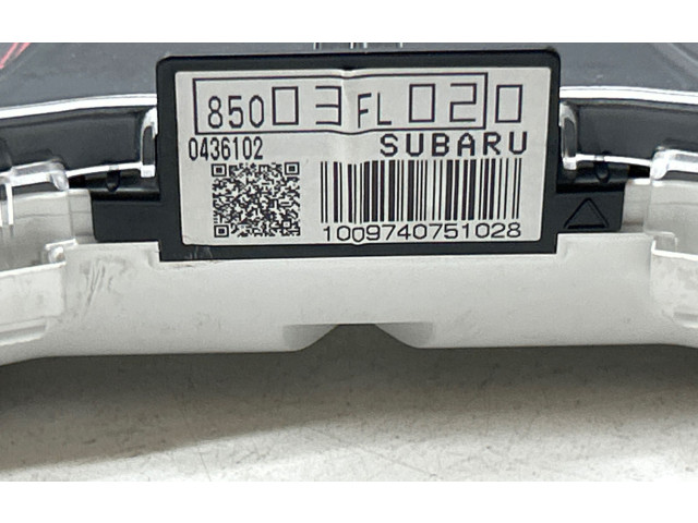 Přístrojová deska Subaru XV II 2018 85003FL020, 0426102