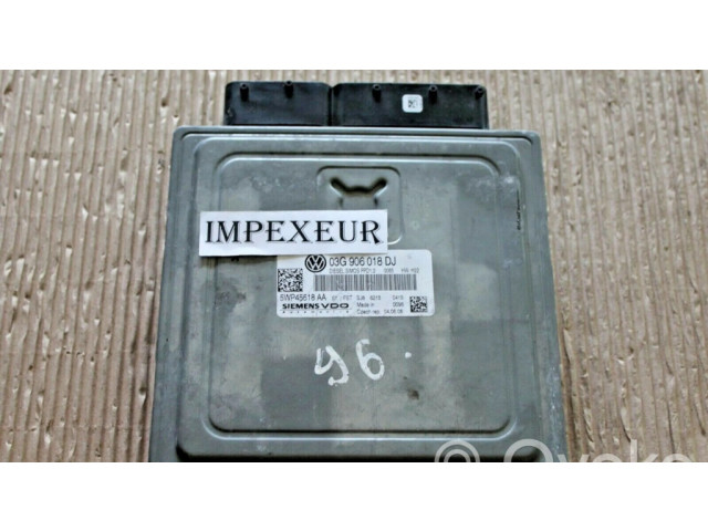 Řídící jednotka 03G906018DJ, 5WP45518AA Seat Altea 2004