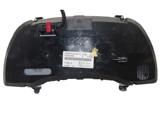 Přístrojová deska Fiat Doblo 2012 51924298, 503005160304