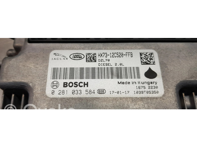 Řídící jednotka HX7312C520FFB, LR088575 Land Rover Discovery Sport 2017