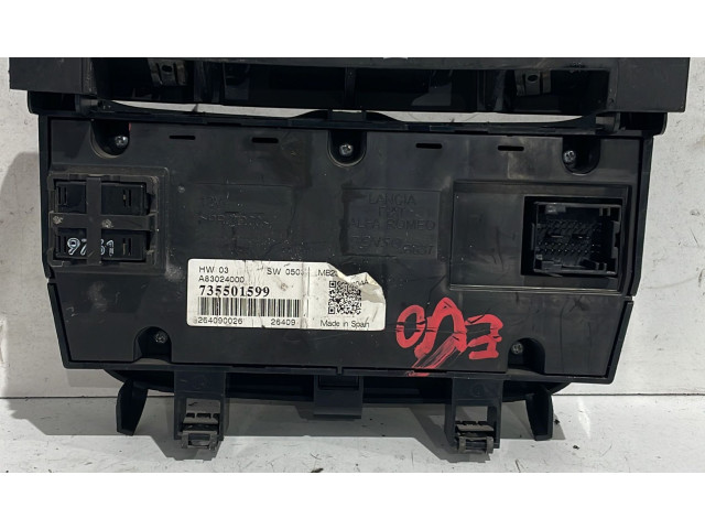 Блок управления климат-контролем 00518690940, 00518690940   Fiat Punto Evo