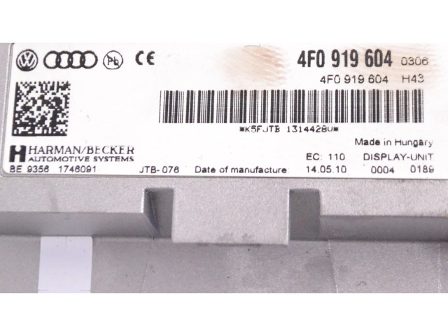 Дисплей    4F0919604   Audi Q5 SQ5