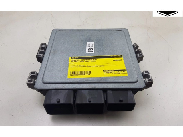 Блок управления двигателя 9800268980, 9800268980   Peugeot 5008