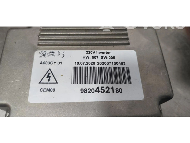 Блок управления двигателя 9820452180, 9820452180   Opel Combo D