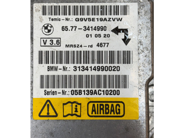 Блок подушек безопасности 3414990, 05B139AC10200 BMW X3 E83