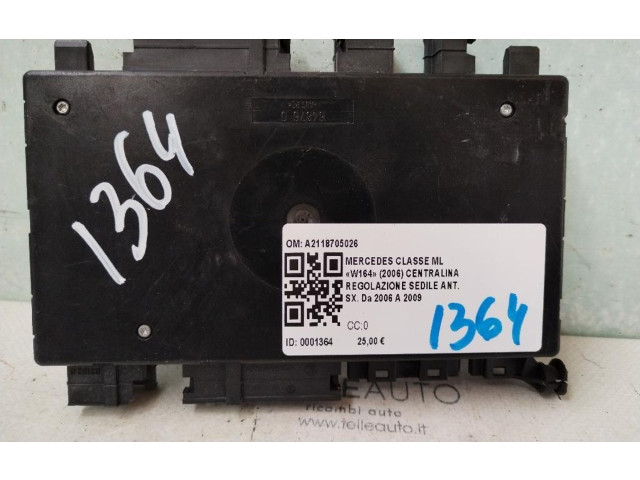 Модуль управления сидением A2118705026, 642940 Mercedes-Benz ML W164