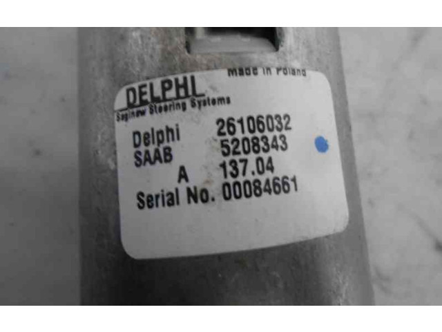 Рулевая рейка 5208343, 26106032 Saab 9-5 1998 - 2005 года