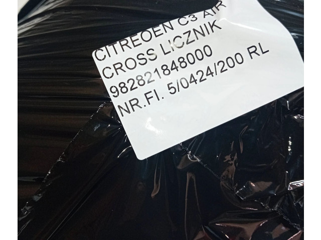 Спидометр (приборный щиток) 9828218480 Citroen C3 Aircross