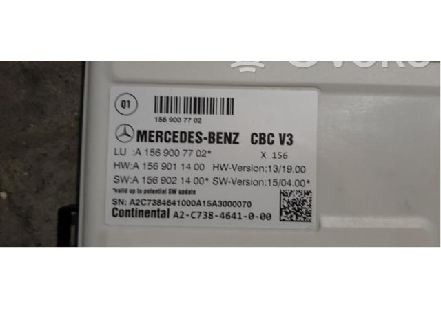   Pojistková skříňka A1569007702   Mercedes-Benz GLA W156 2016