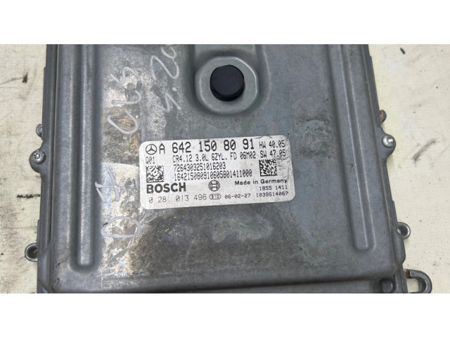 Řídící jednotka A6421508091, 0281013496 Mercedes-Benz CLS C219 2007