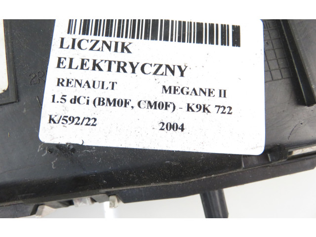 Přístrojová deska Renault Megane II 2004 8200364007