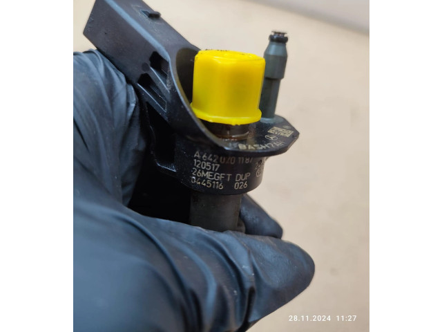 Vstřikovač 0445116026 Mercedes-Benz CLS C218 X218 OM642.852