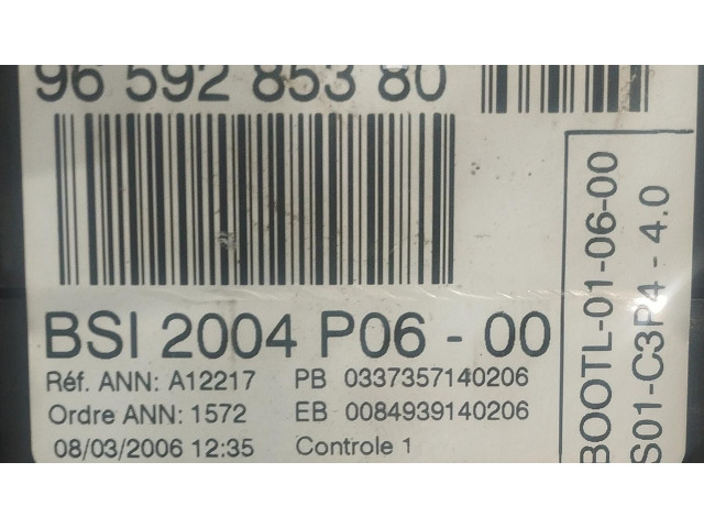 Řídící jednotka 00001943T3 Citroen C3 2008