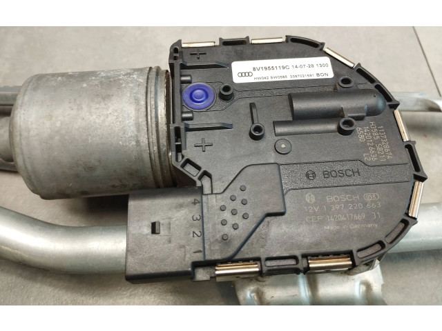 Механизм стеклоочистителей (трапеция)    8V1955023C   Audi A3 S3 8V