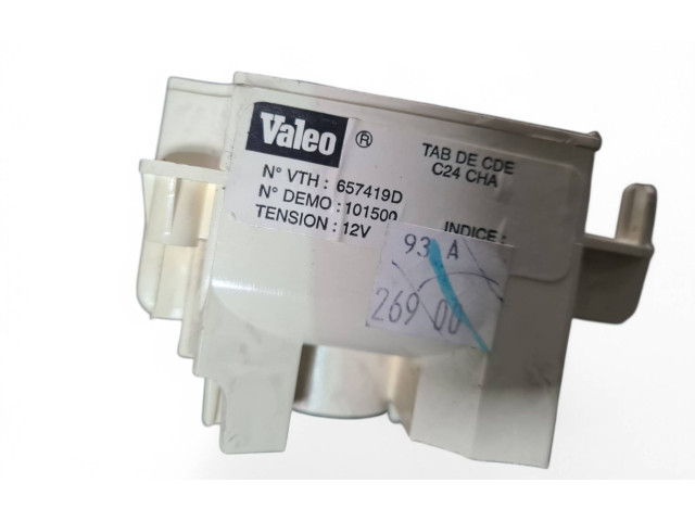 Блок управления климат-контролем 657419D, 101500   Peugeot 306