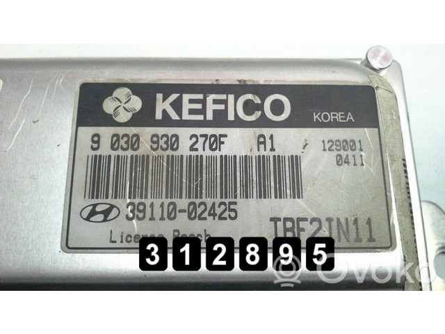Блок управления двигателя 39110-02425 Hyundai Getz