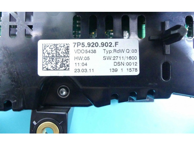 Přístrojová deska Porsche Cayenne (92A) 2011 7P5920902F, IMPRK1068960