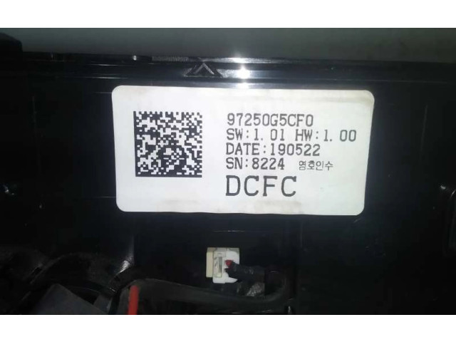 Блок управления климат-контролем 97250G5CF0 KIA Niro