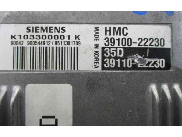 Řídící jednotka 3910022230, K103300001K Hyundai Accent 1997