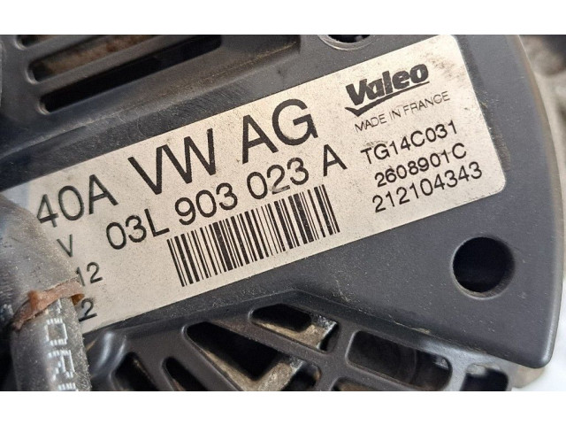 Генератор 03L903023, 03L903023   Volkswagen Touran II      