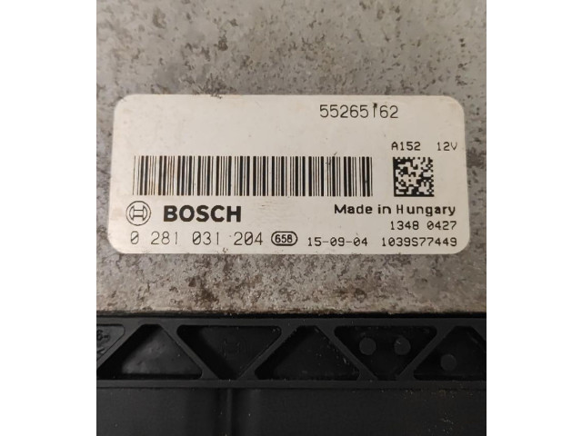 Блок управления двигателя 0281031204, 13480427 Jeep Renegade