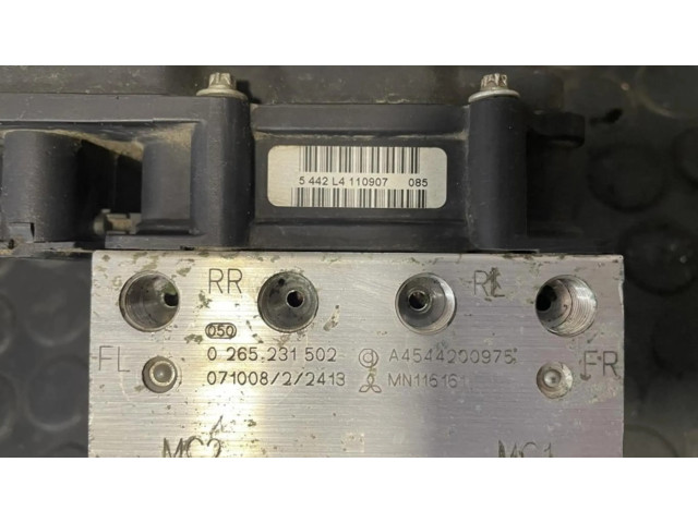 Блок АБС A4544200975, ABS Mitsubishi Colt 2004-2008 года
