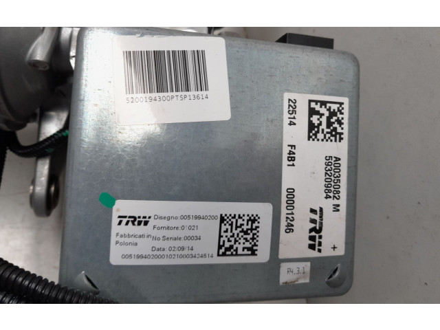    Рулевая рейка 00519940200, 180808   Jeep Renegade 2014 -  года