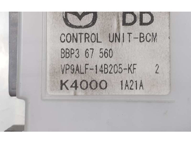 Блок управления BBP367560, K40001A21A Mazda 3 II