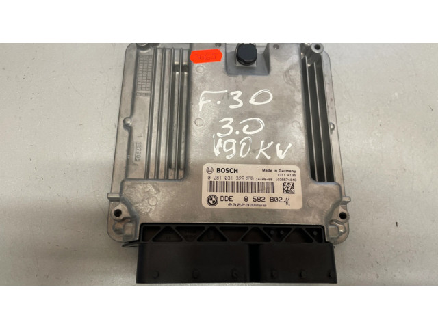 Řídící jednotka 8582802, 0281031329 BMW 3 F30 F35 F31 2014