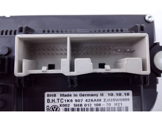Модуль блока управления кондиционером 1K8907426AM, E2-A1-29-7 Volkswagen Caddy