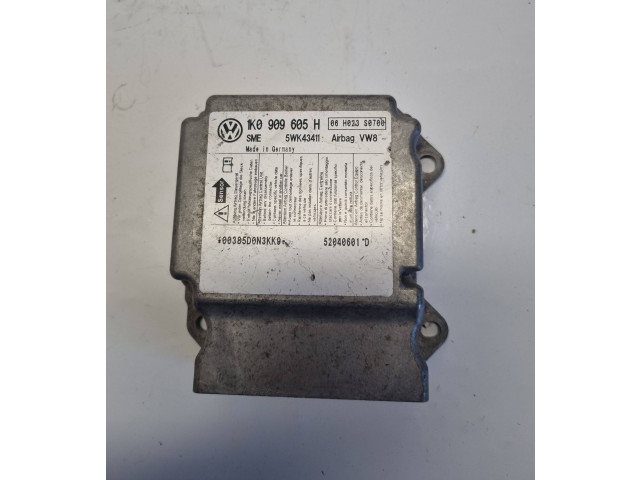 Блок подушек безопасности 1K0909605H, 06H023S0700 Skoda Octavia Mk2 (1Z)