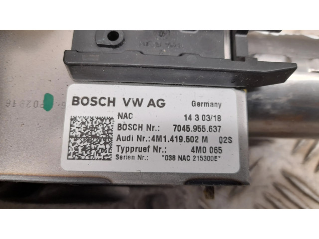 рейка Колонка рулевая 4M1419502M Audi Q7 4M 2015- года