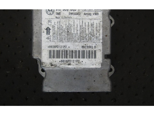 Блок подушек безопасности 1k0909605t, 1k0909605t Volkswagen Jetta V